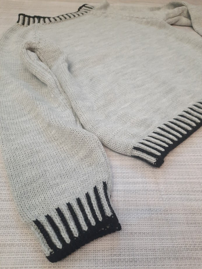 Maglioncino Profilo grigio