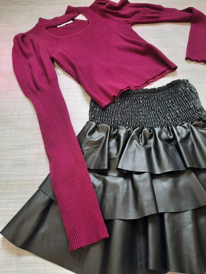 Maglia Tea Bordeaux