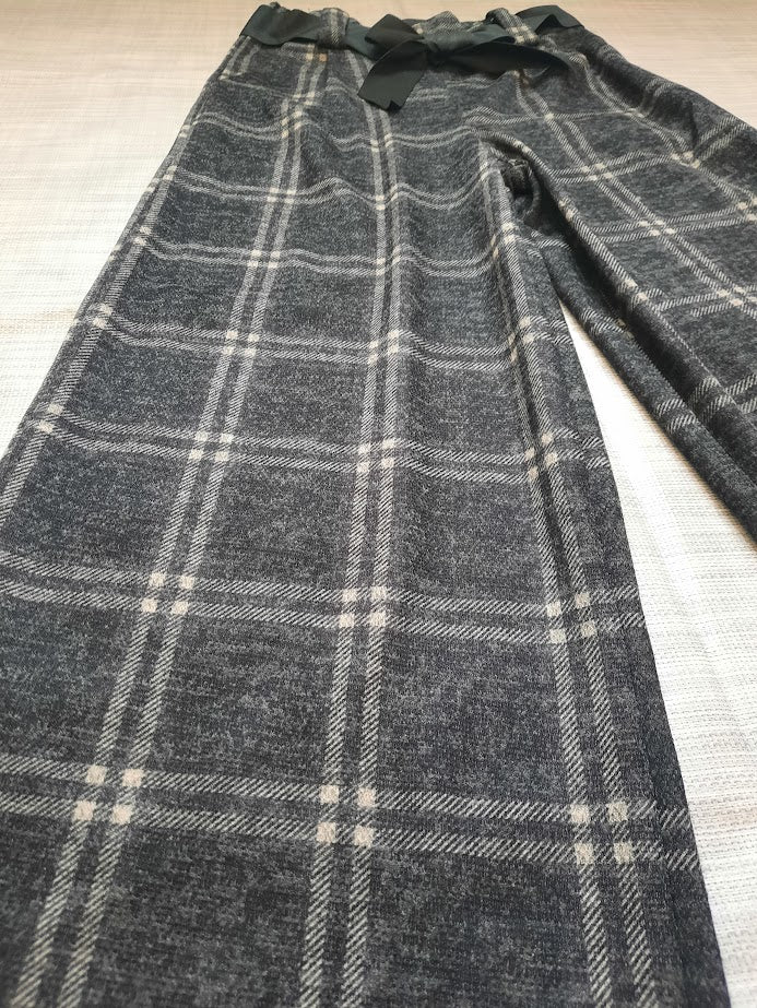Pantalone Scozia Grigio/Blu