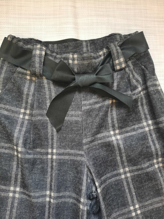 Pantalone Scozia Grigio/Blu