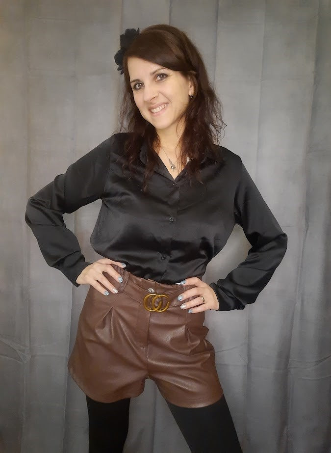 Camicia Basic Nera