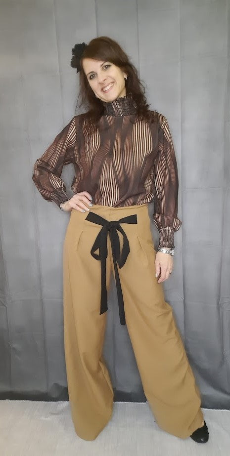 Pantalone Arianna Beige scuro