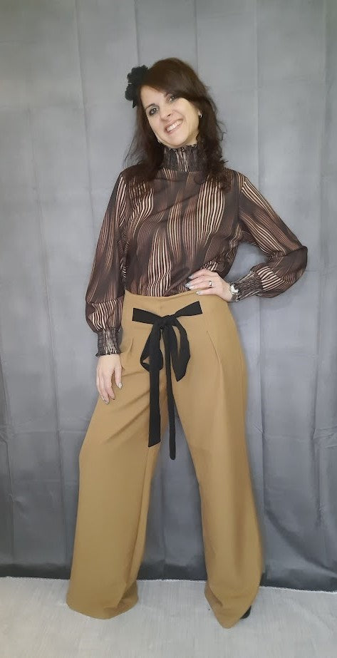 Pantalone Arianna Beige scuro