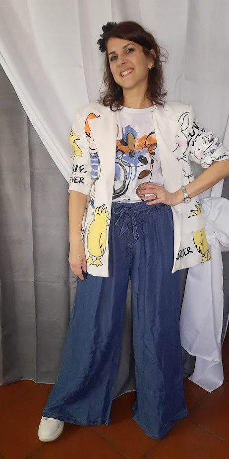 Pantaloni Noemi Scuro