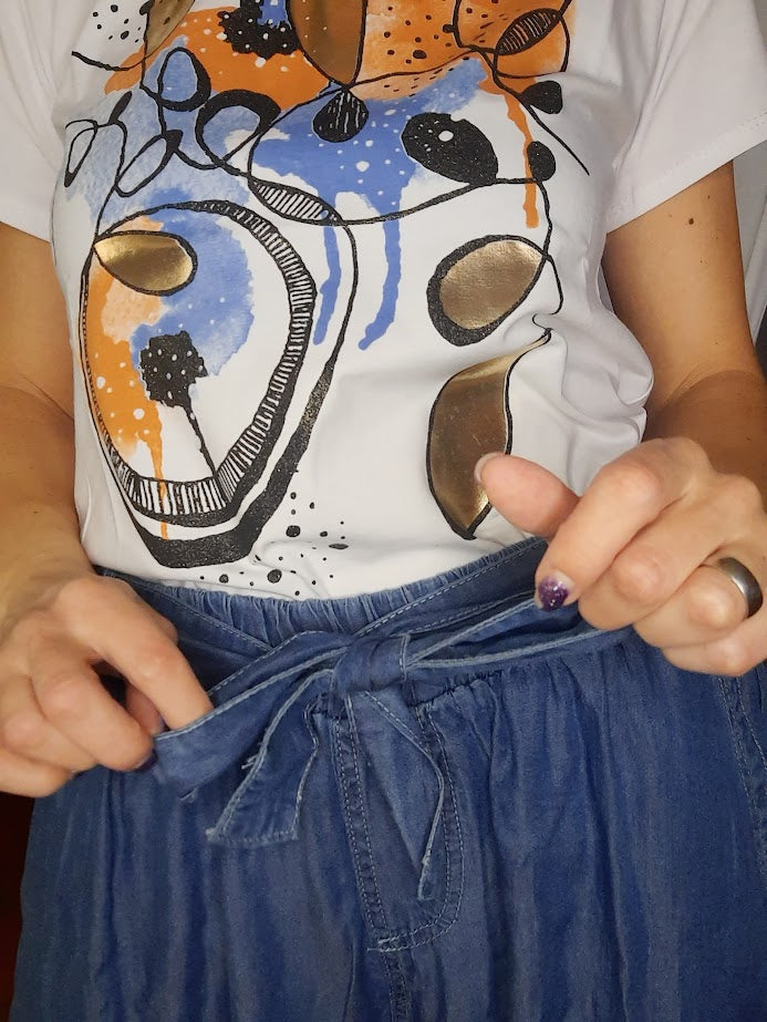 Pantaloni Noemi Scuro