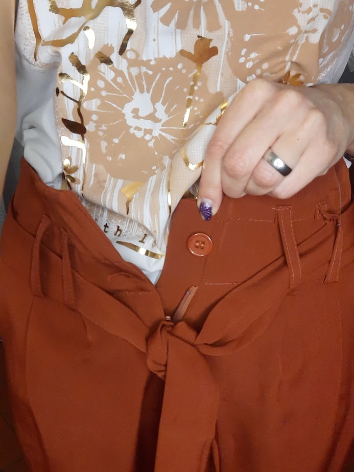 Pantalone Roberta Ruggine