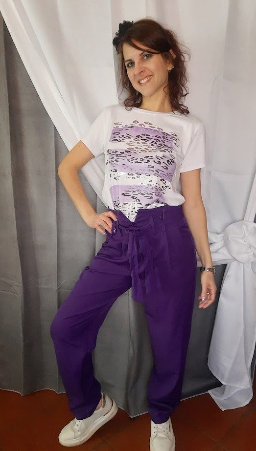 Pantalone Roberta Ruggine