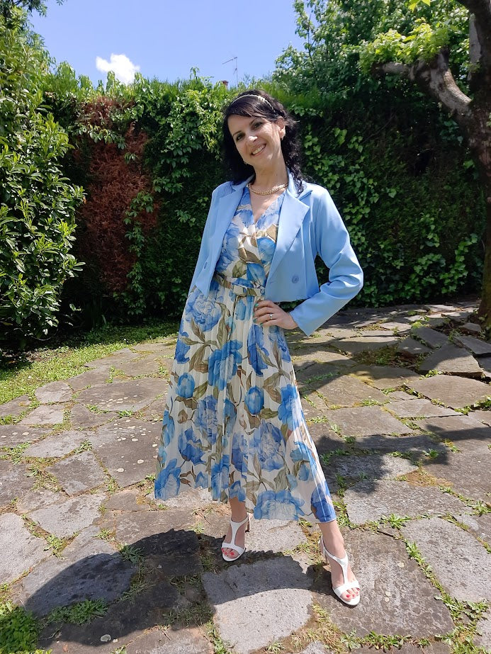 Abito Garden Azzurro