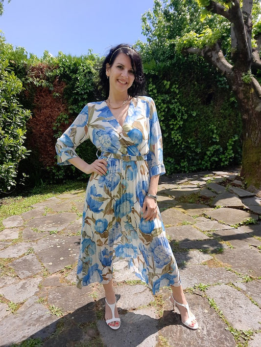 Abito Garden Azzurro