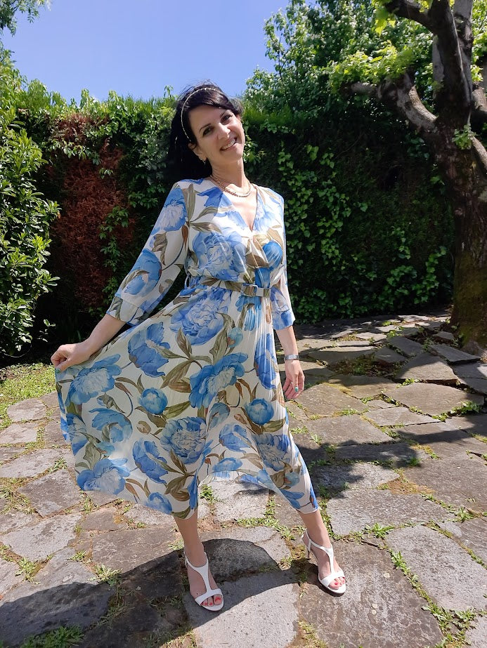 Abito Garden Azzurro