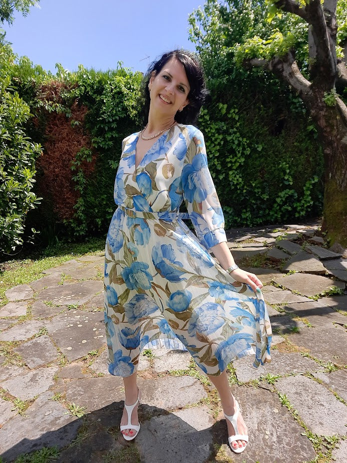 Abito Garden Azzurro