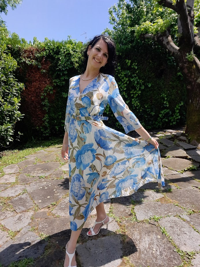 Abito Garden Azzurro