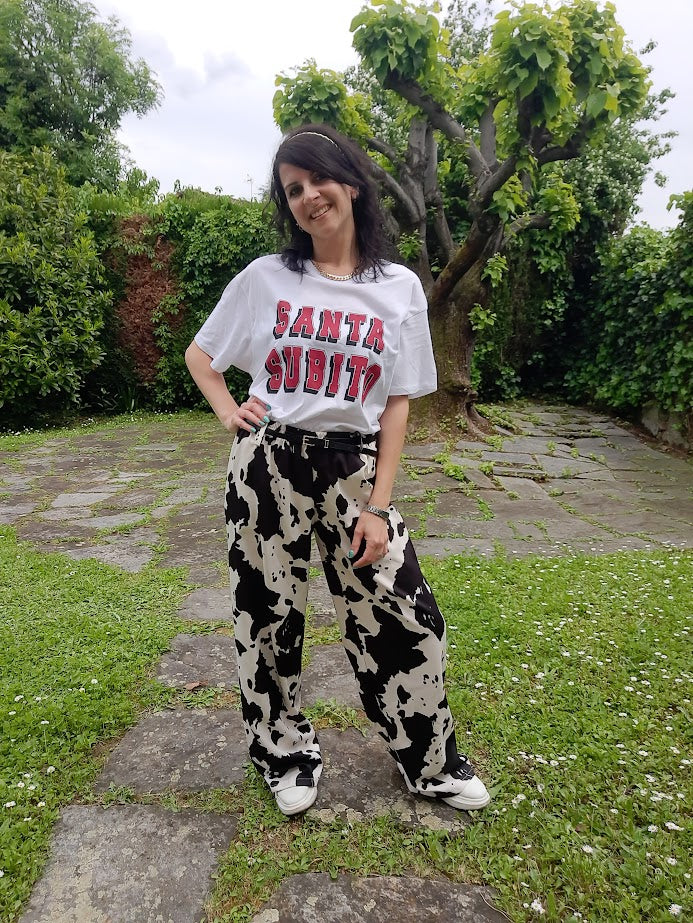 T-shirt Santa Subito Bianca