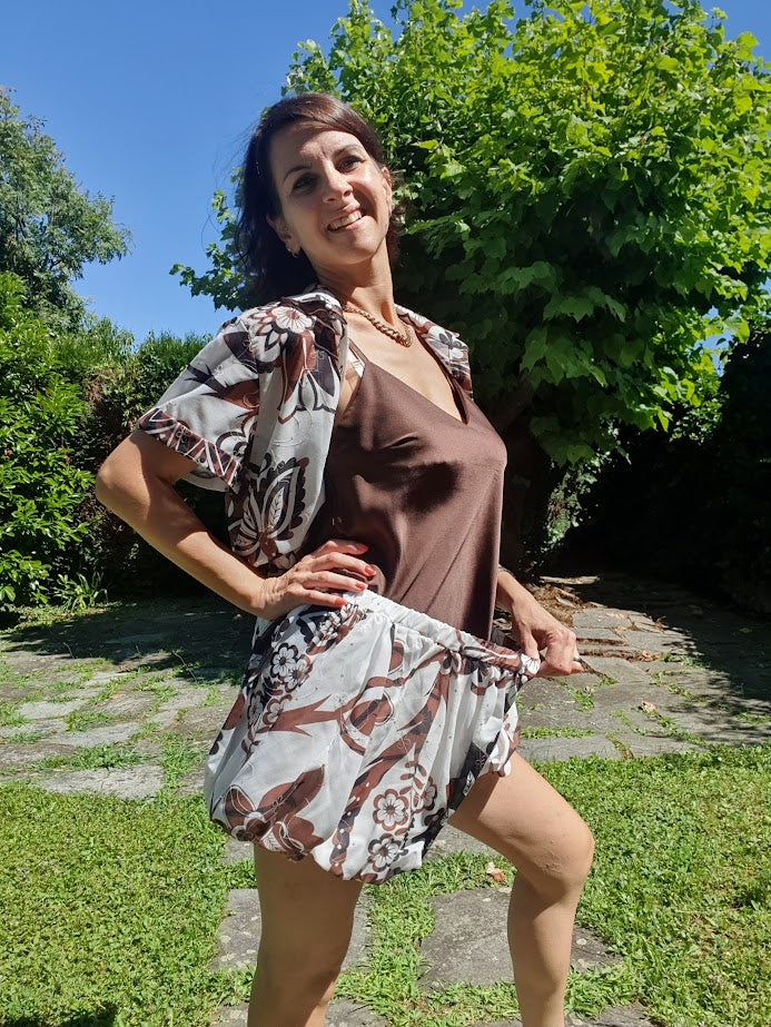 Completo Maya Marrone