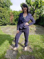 Tailleur Chic Blu