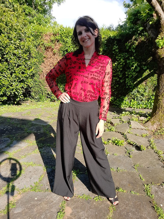 Maglia Scritte Rossa