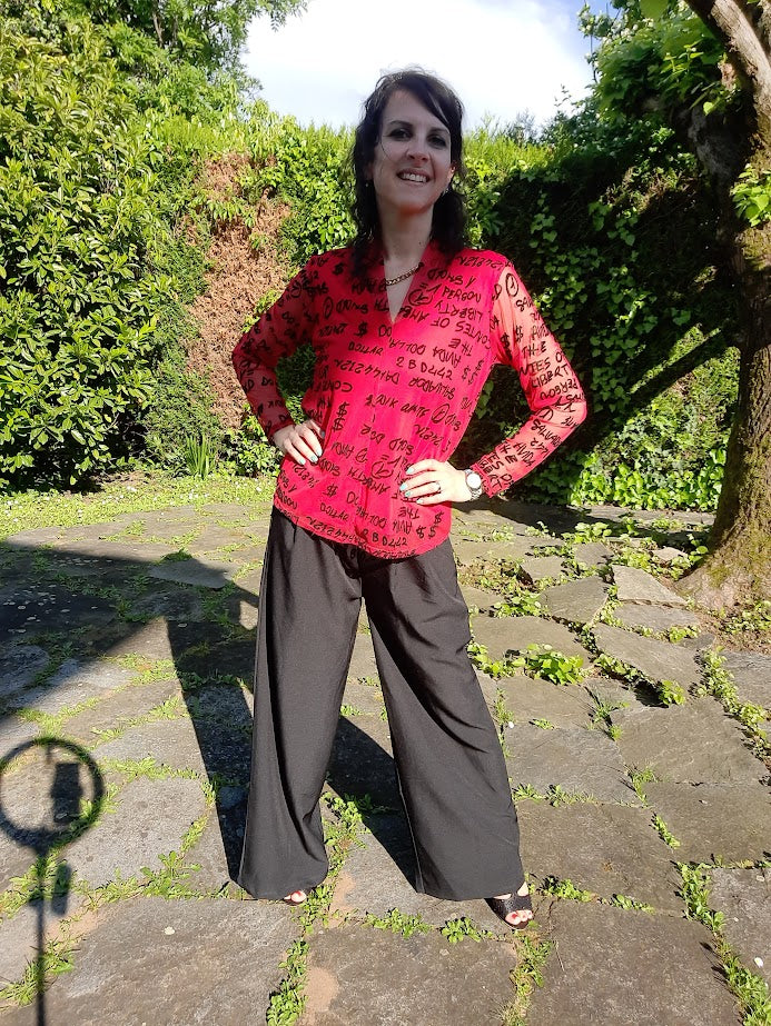 Maglia Scritte Rossa