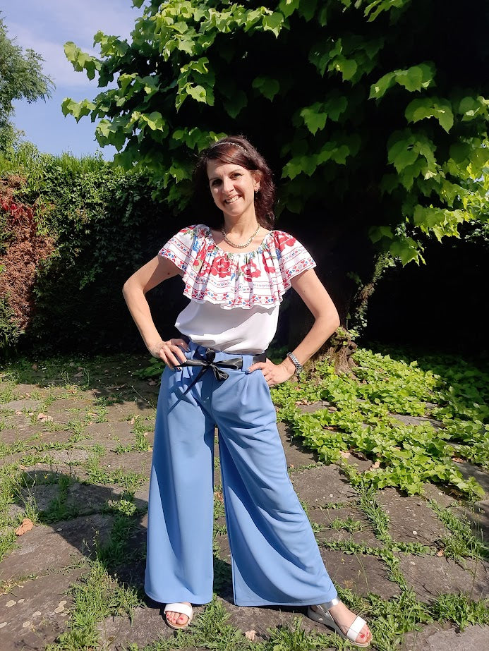 Pantapalazzo Jennifer Blu Jeans