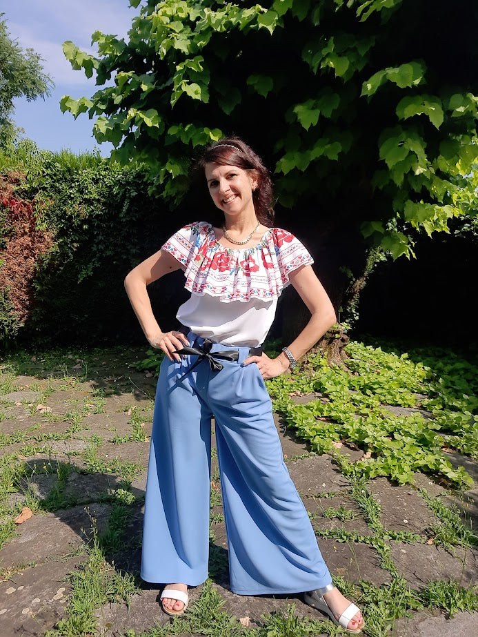 Pantapalazzo Jennifer Blu Jeans