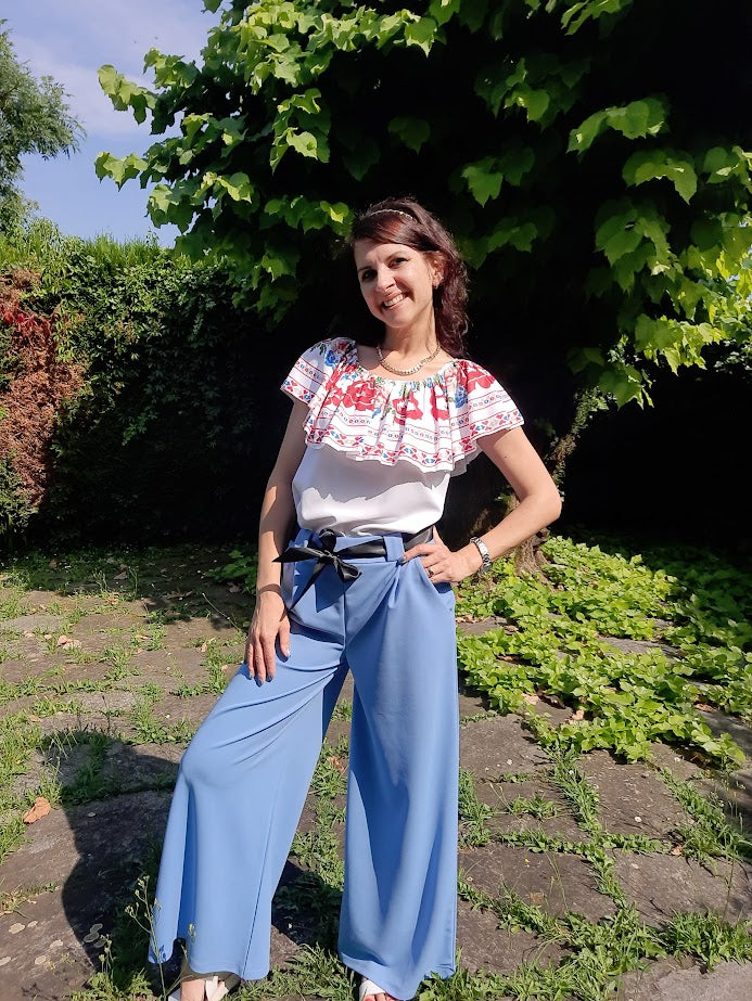 Pantapalazzo Jennifer Blu Jeans