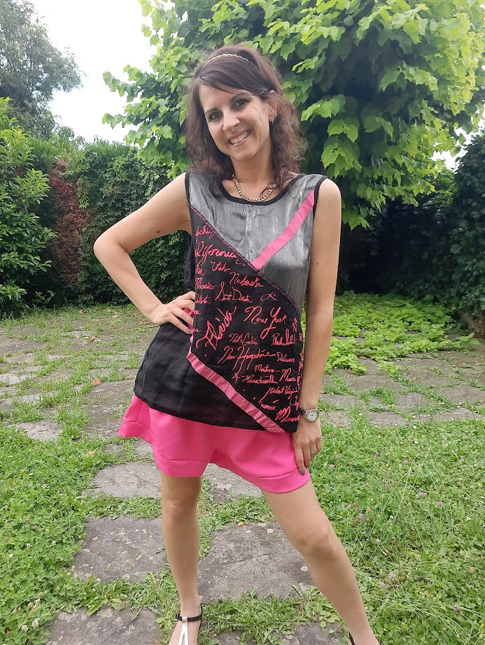 Canotta Urban Fucsia