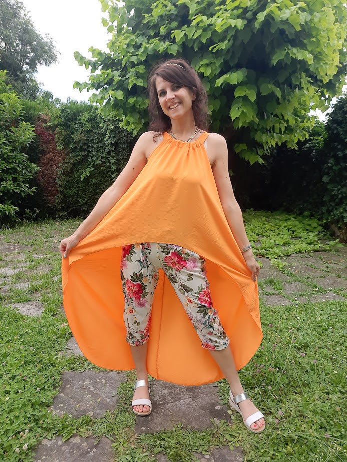 Top Diva Arancione