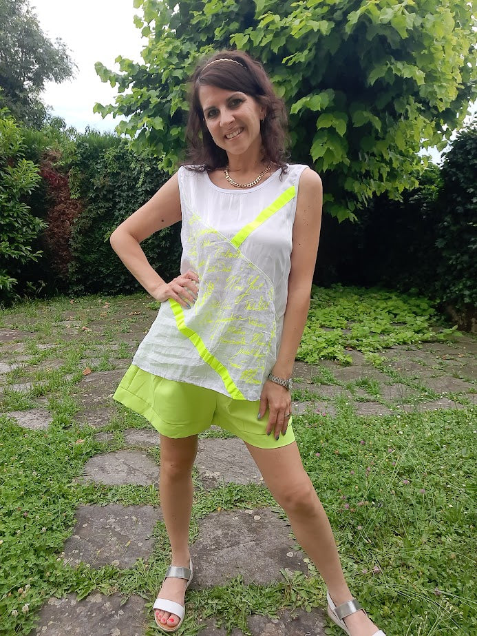 Canotta Urban Giallo Fluo
