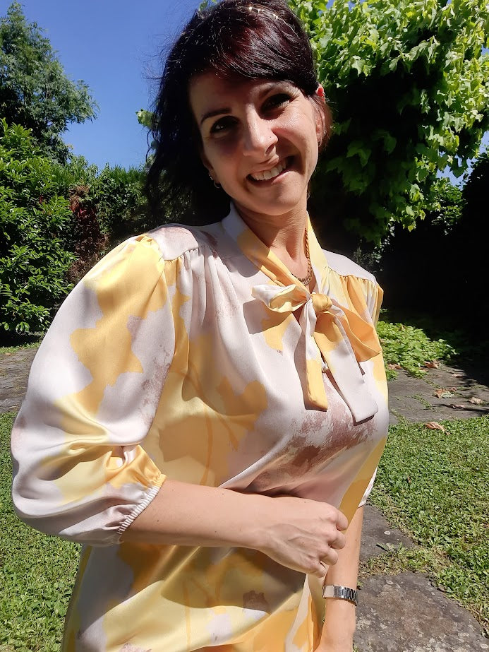 Blusa Beatrice Gialla