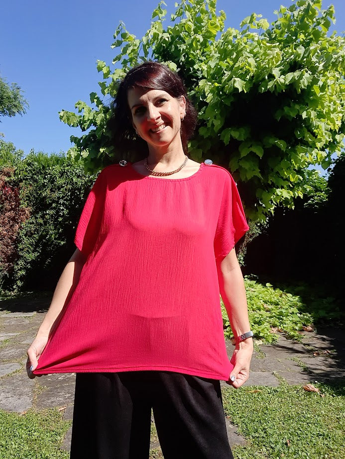 Maglia Over Rossa