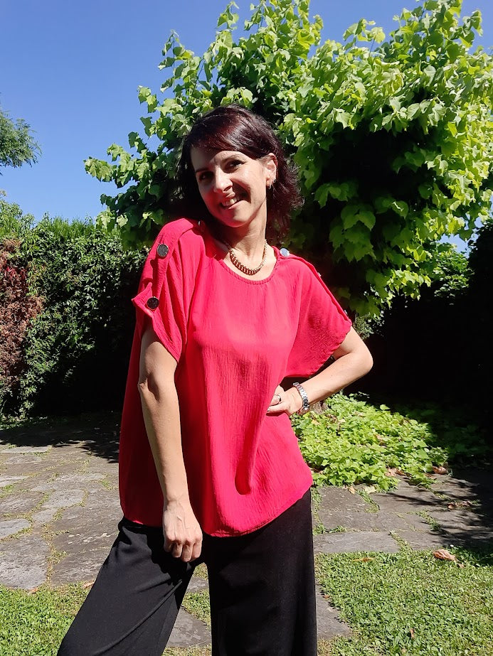 Maglia Over Rossa