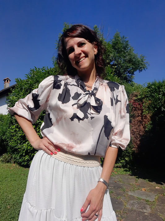 Blusa Beatrice Nera