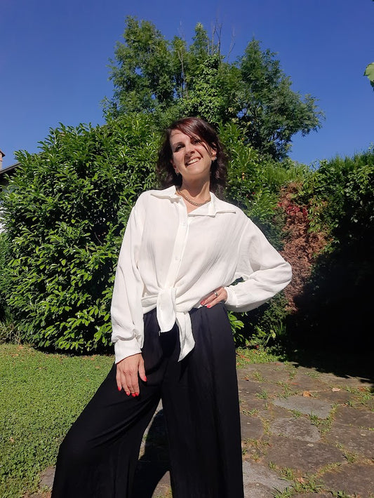Camicia Over Bianca