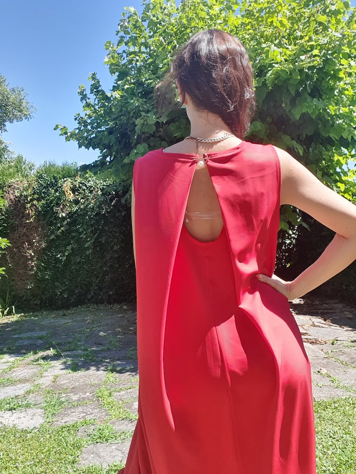 Abito Melitea Rosso
