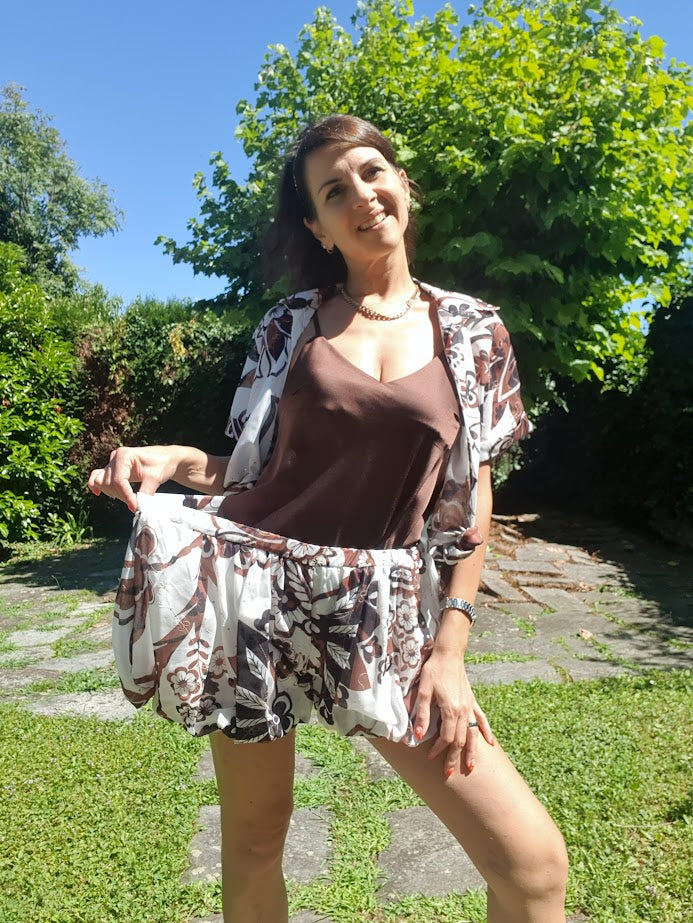 Completo Maya Marrone