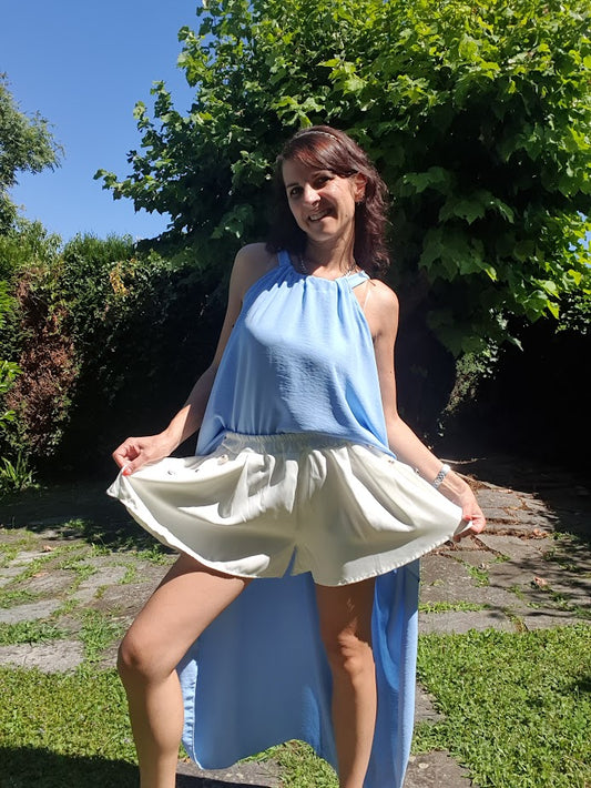 Pantagonna Corta Bianca