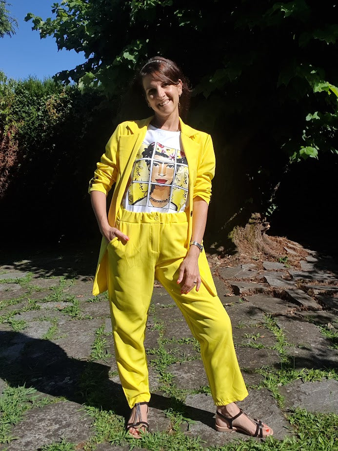 Tailleur Casual Giallo