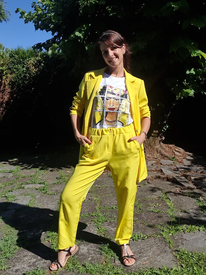 Tailleur Casual Giallo