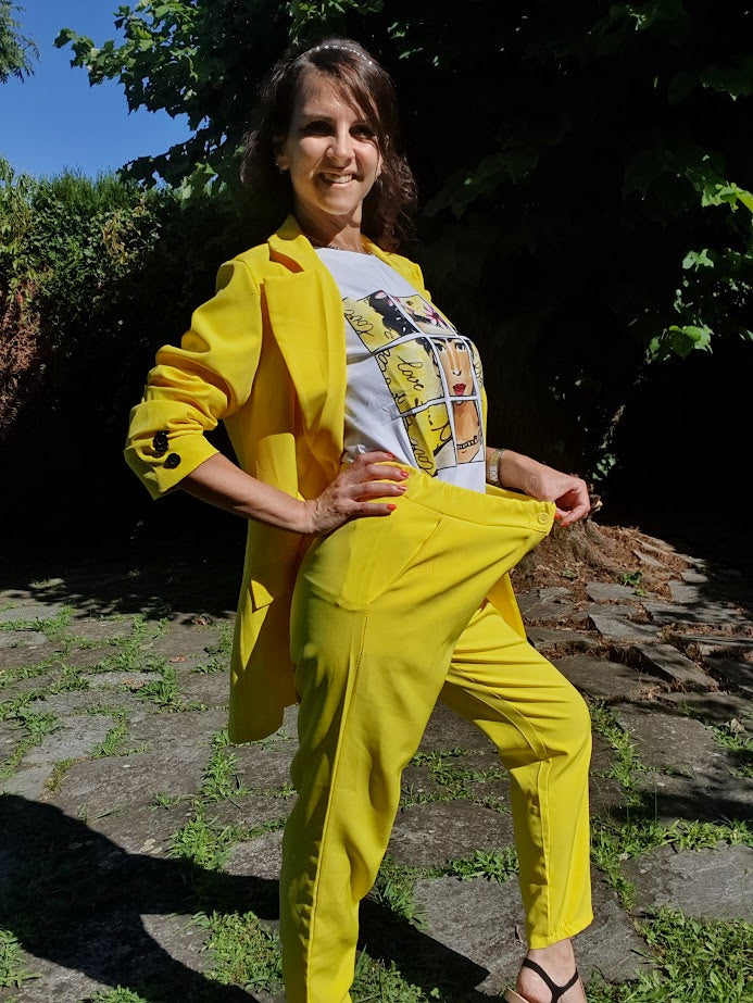 Tailleur Casual Giallo