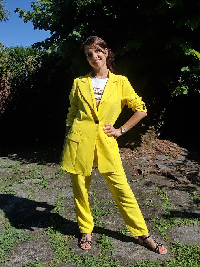 Tailleur Casual Giallo