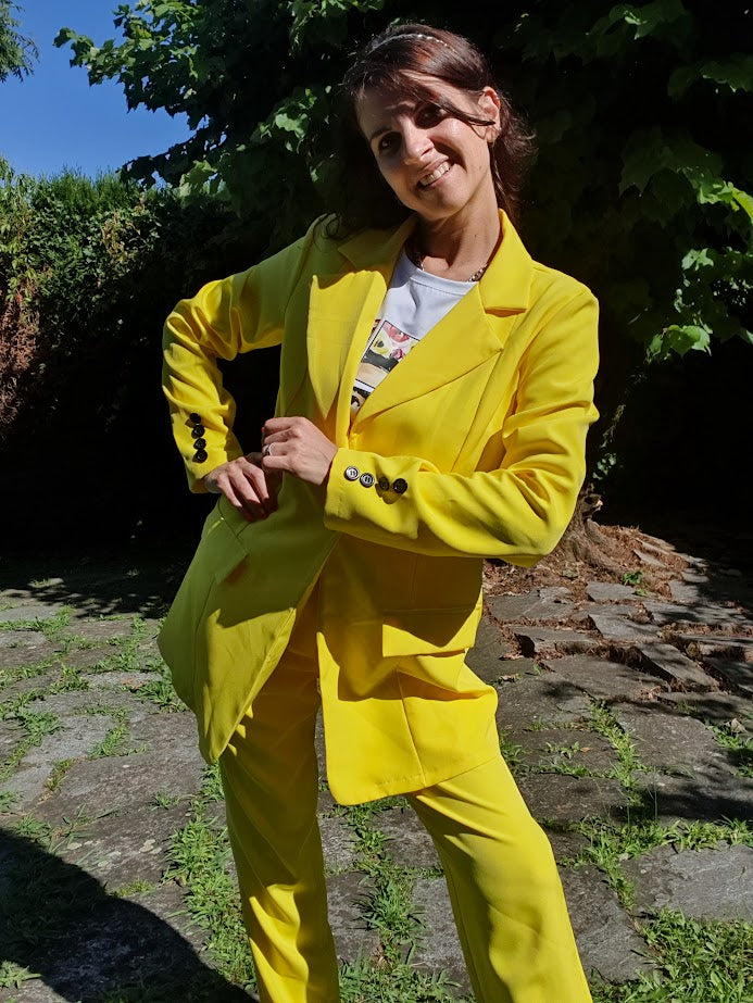 Tailleur Casual Giallo