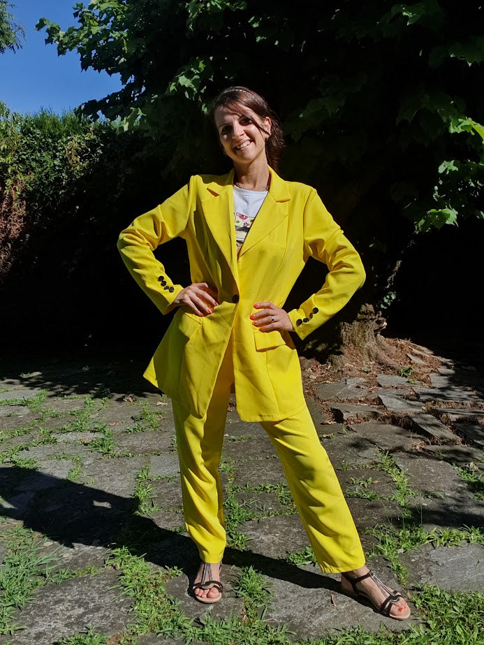 Tailleur Casual Giallo