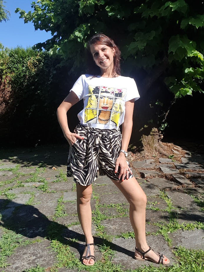 Pantaloncino Zebra