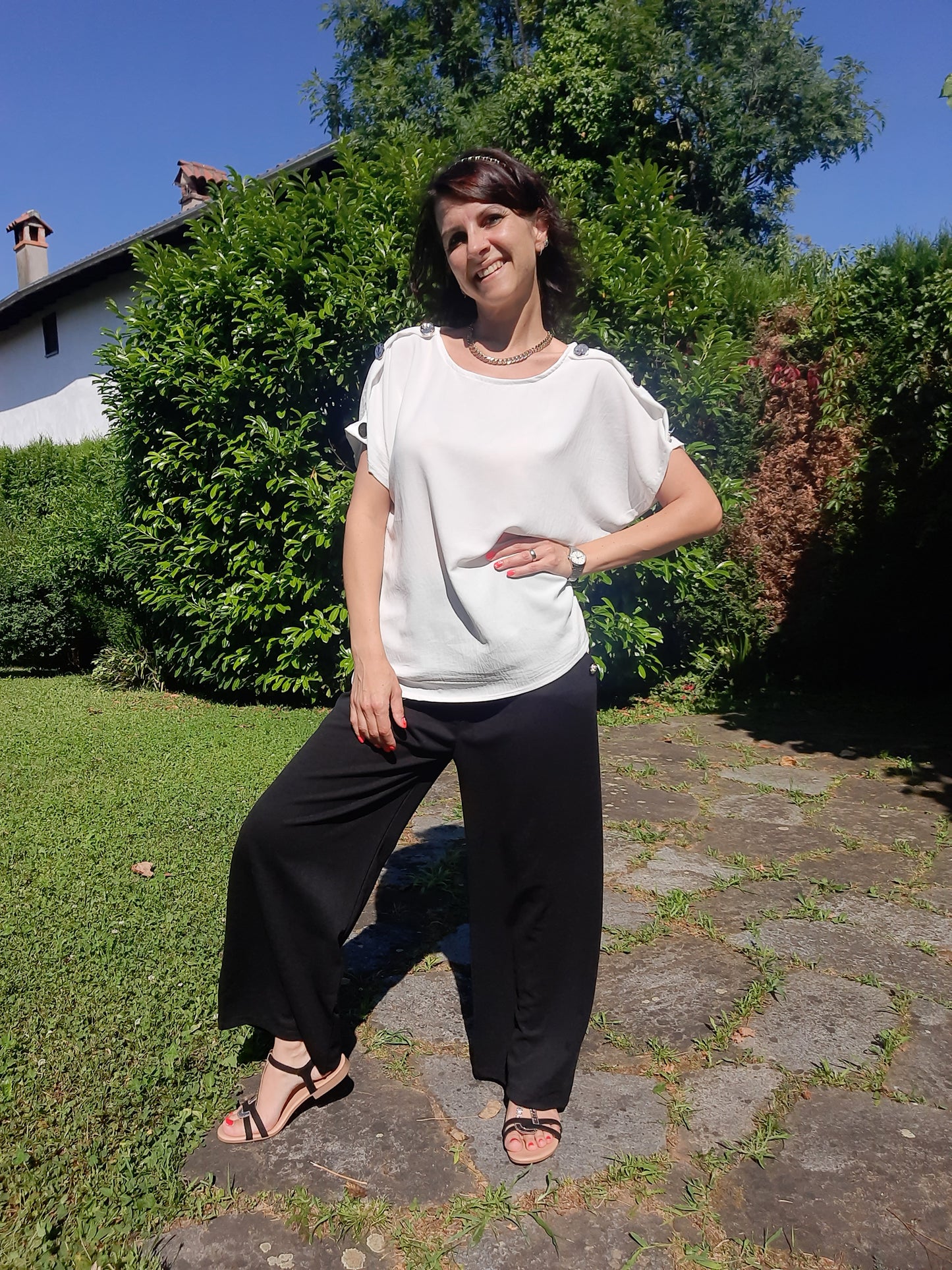 Maglia Over Bianca