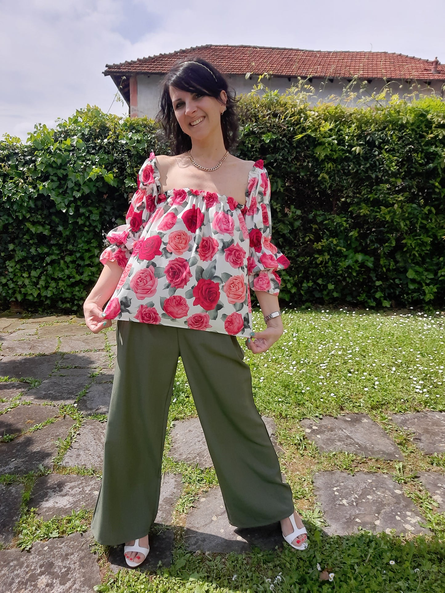 Blusa Delicata Rosso