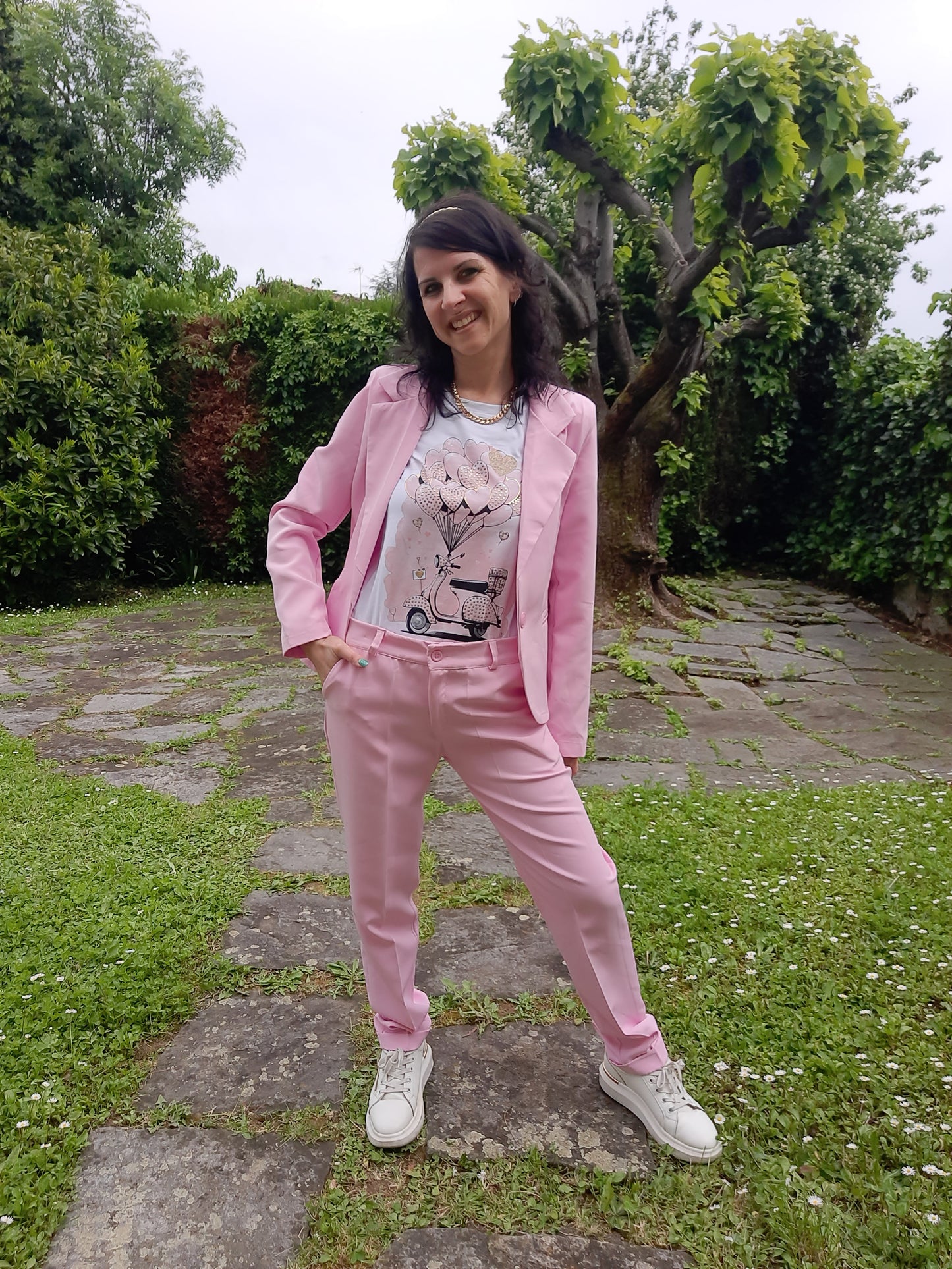 Tailleur Chic Rosa