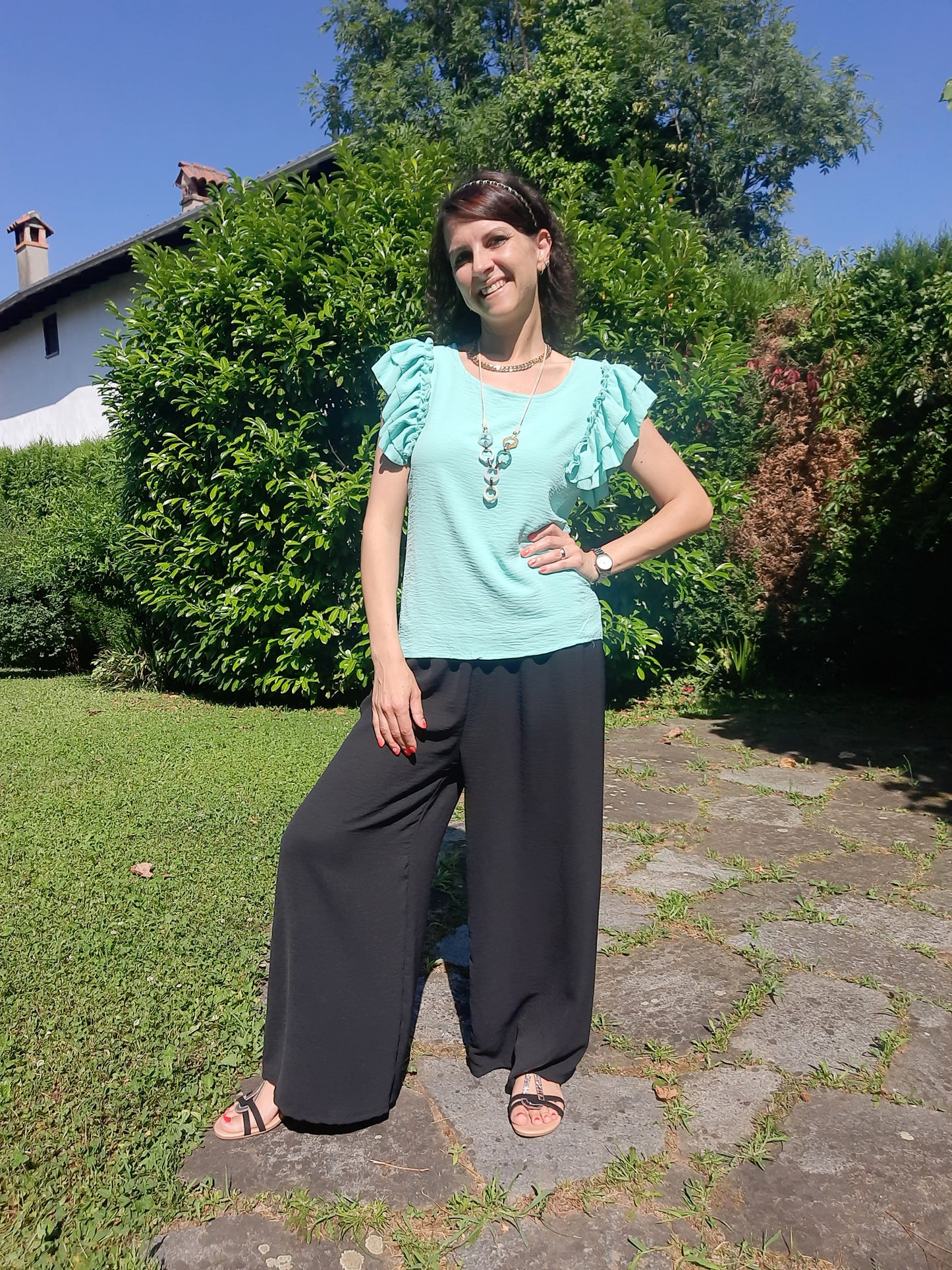 Top Chic Verde Acqua