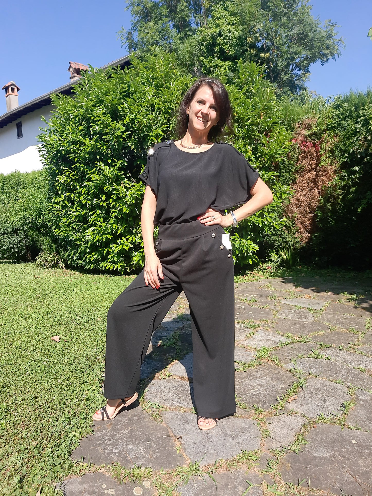 Maglia Over Nera
