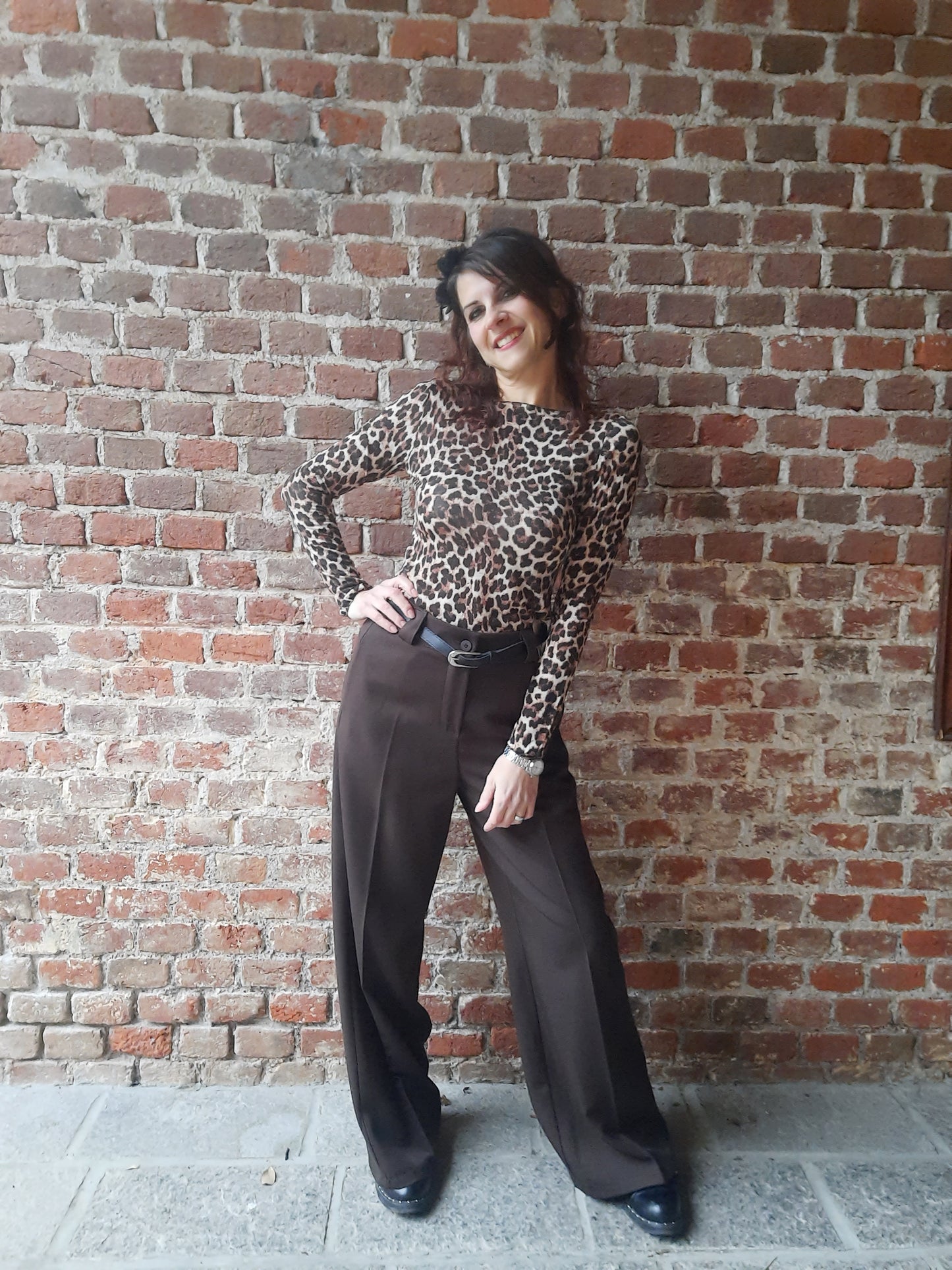 Pantalone Kate Cioccolato