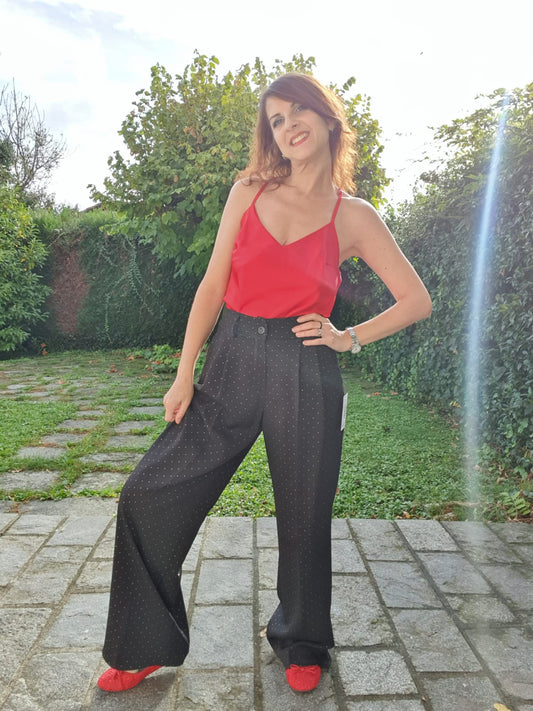 Pantalone Scintillio nero