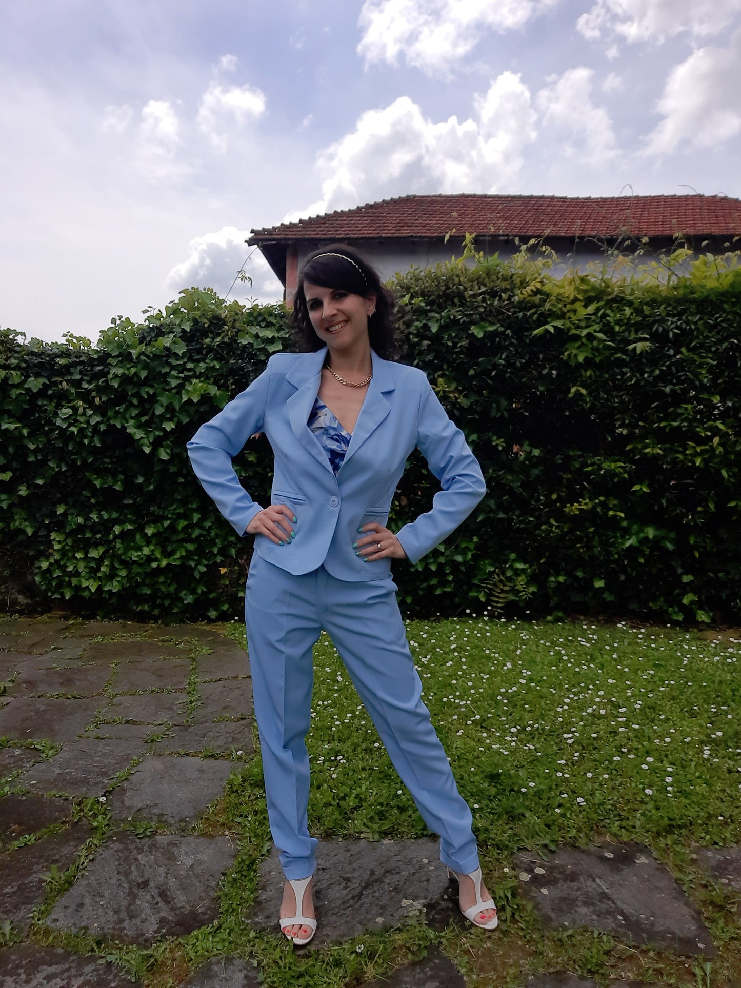 Tailleur Chic Celeste